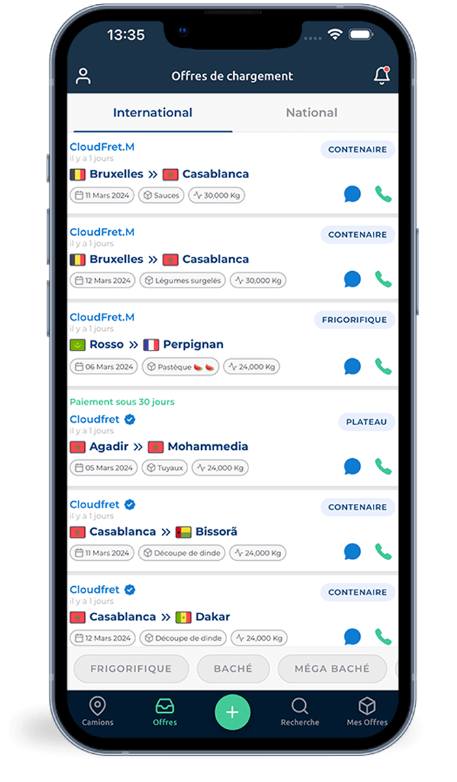 Choisissez l’offre de chargement qui vous convient
