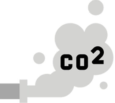 <b>Réduction</b> de tonnes de <b>CO</b>₂ par an